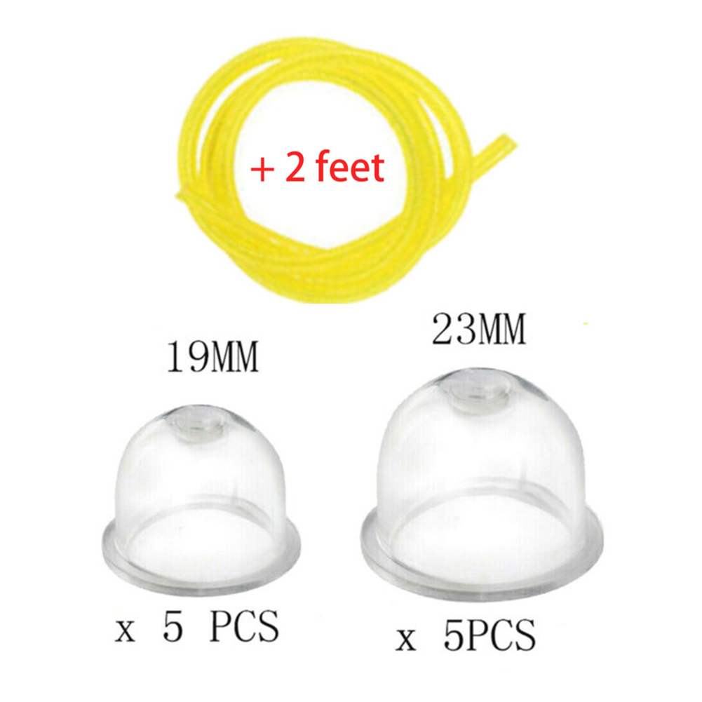 12 pz Carb Primer Lampadina Tappo Pompa Del Carburante Per Victa Per Echo Per Stihl Per Honda Motoseghe Ventilatore Trimmer Brushcutte Parti del carburatore