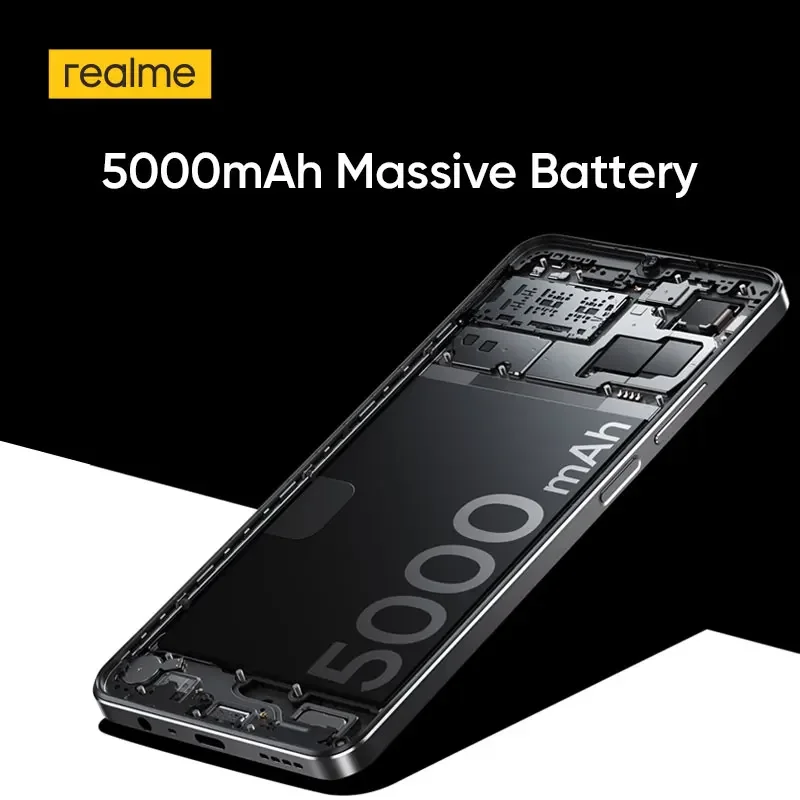 realme Note 50 6.74''90Hz Display 5000mAh Battery 13MP Camera Powerful Octa-core Processor 3-Card Slot Up to 2TB External Memory