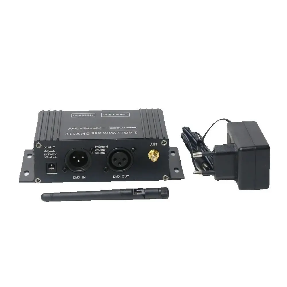 DMX512 беспроводной контроллер приемник передатчик 2,4G ISM Dif LCD контроллер DMX для сцены Par DJ диско-бар огни движущиеся головки