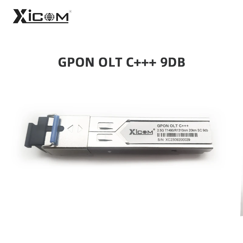 2,5 Gbps/1,25 Gbps SFP Mpdule GPON OLT C +++ 7/8/9dBm SC UPC módulo óptico PON 1490/1310nm distancia máxima 20km módulo transceptor