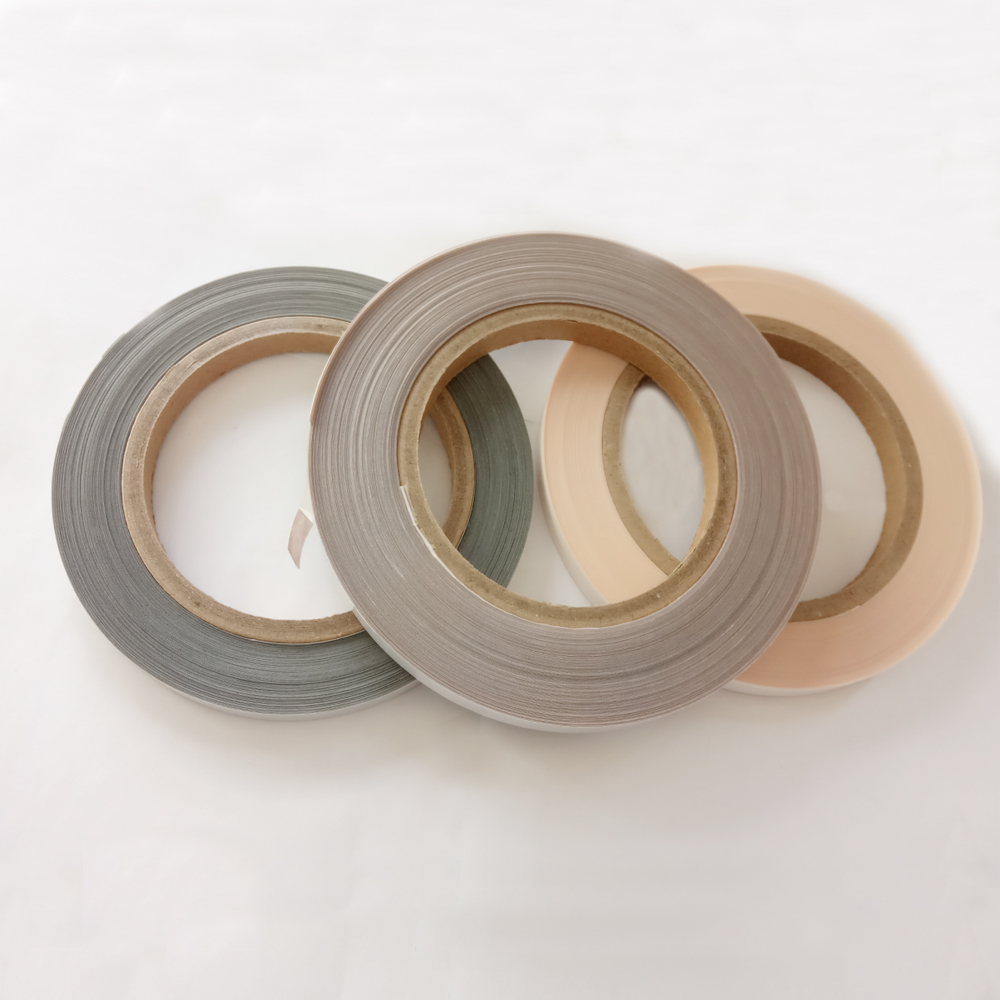 Tira de pegamento de PU negra/piel de 1,0 cm de ancho para extensión de cabello con cinta, telas de PU más finas para hacer extensiones de cabello con cinta