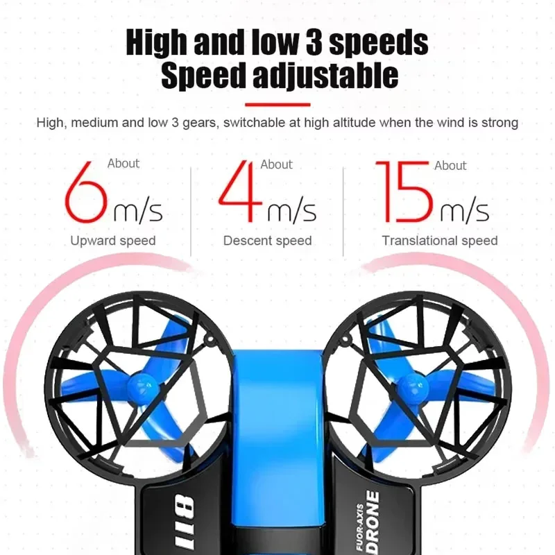 V8 Mini Drone 4K อาชีพ HD 1080P กล้องมุมกว้าง WiFi FPV RC Drone ความสูงเก็บ Drones เฮลิคอปเตอร์ของเล่นเด็ก 4DRC