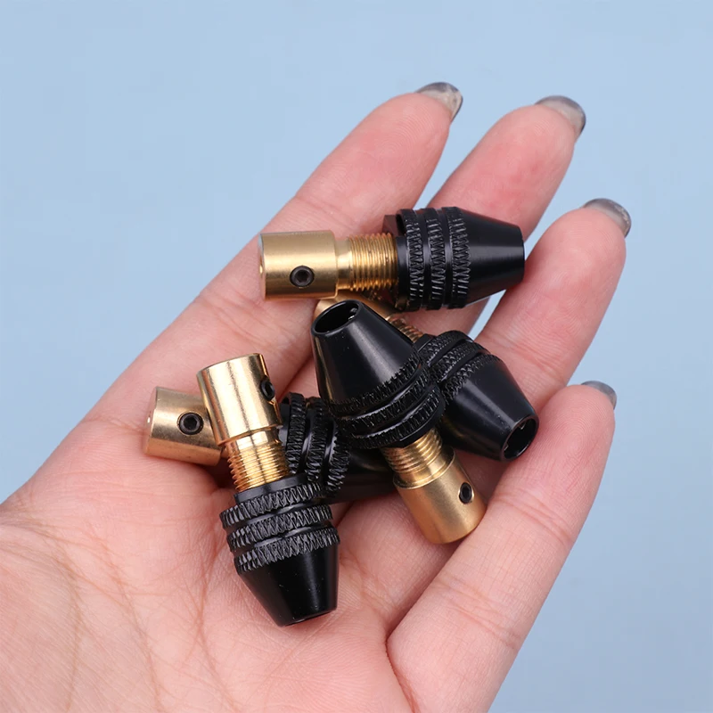 Juego de Mini portabrocas electrónico Universal, 0,3-3,4mm, abrazadera de fijación, Portabrocas multifunción, 1 piezas