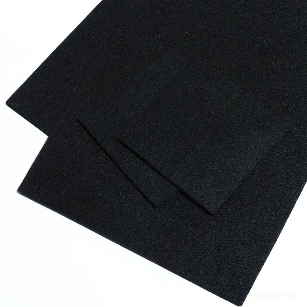 FHD Fireproof Pad Black Welding Protective Blanket Insulation Pad High Temperature Working Pad Multiple Sizes Fireproof Durable