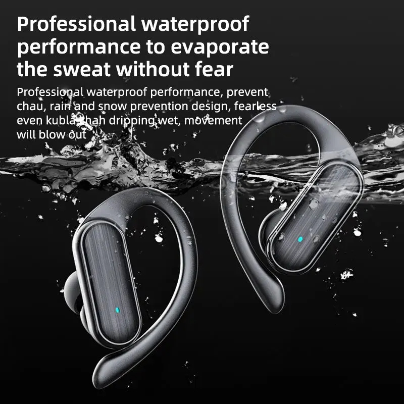 Wireless Bluetooth A520 Headset HD Sound Quality Stereo Universal Headset Touch Light Mini High Quality Earplugs Anti-Sweat