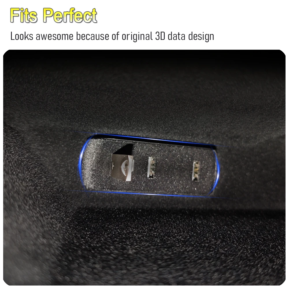 Stacja dokująca do schowka samochodowego Tesla Model 3 Y 3+ Y Juniper, hub USB, porty USB, rozgałęźnik USB 4-w-1, ładowarka, ulepszenie, transfer danych