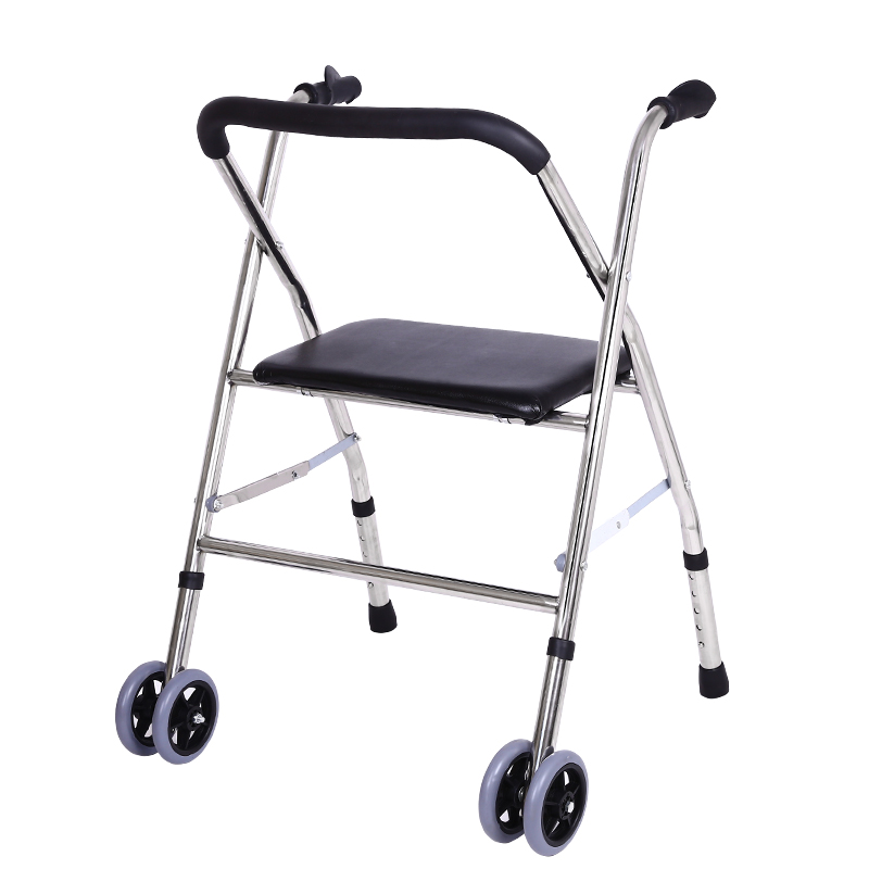 Silla cómoda con asa única para sentarse, Banco de ducha con ruedas, ayuda para caminar, Duschstuhl Mit Rückenlehne