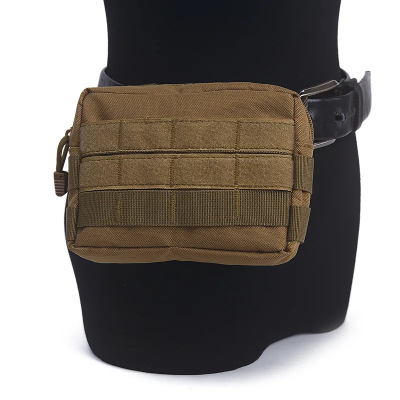 EDC Molle Waist Bag Tactical Pouch Medical Outdoor First Aid Bag Belt Pouch Sports Hunting Bag