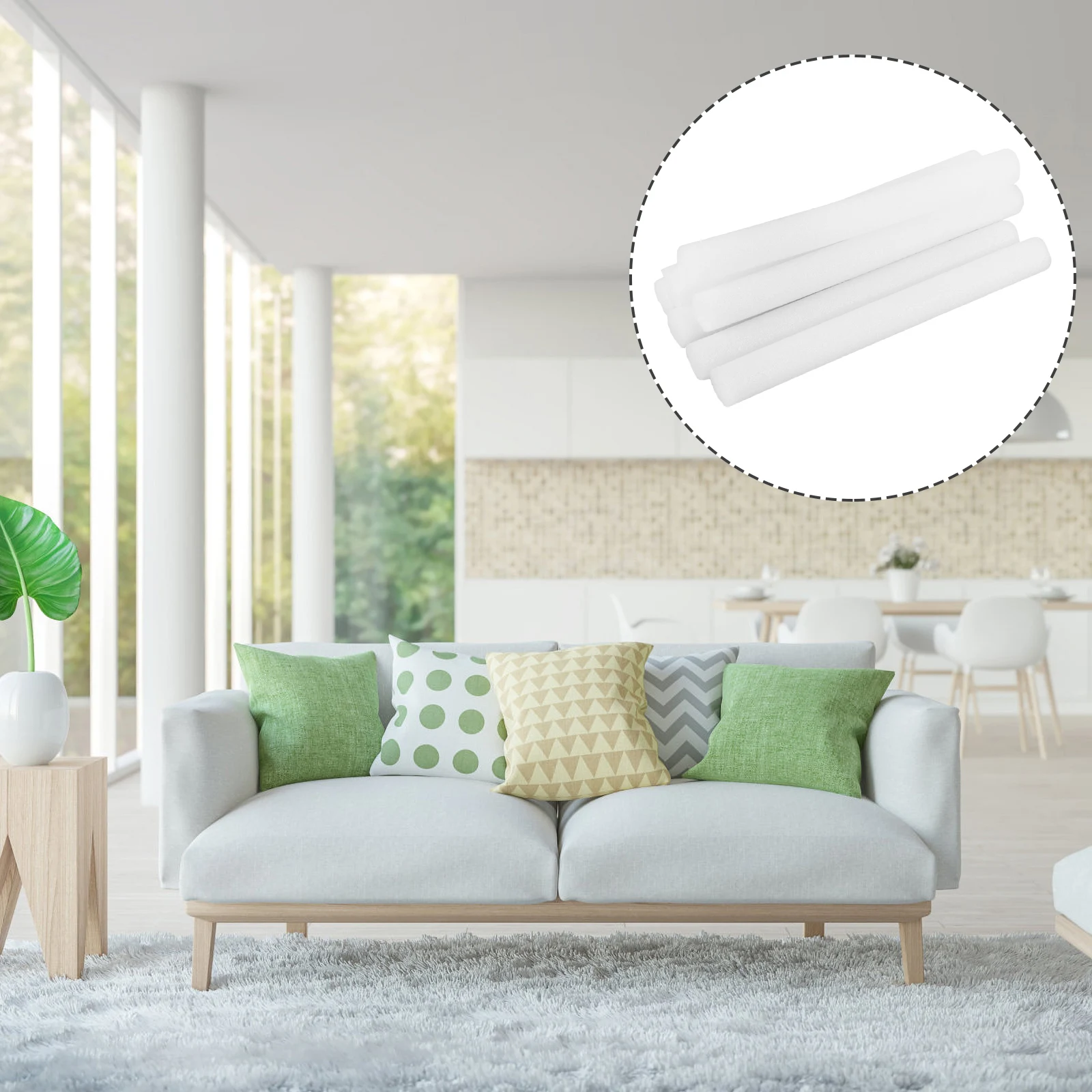 14 Uds. Fundas de tiras de espuma antideslizantes, funda elástica para sofá, Protector de espuma para sofá, empuñaduras de espuma, fundas para sofá