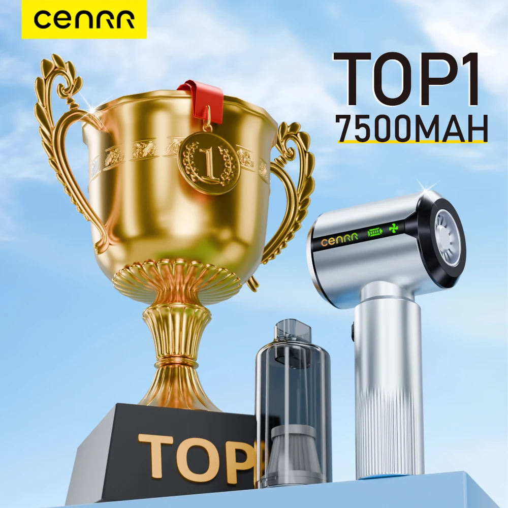 CENRR New Mini Car Vacuum Cleaner Wireless Vacuum Cleaner Powerful Suction Handheld Portable Vacuum Cleaner for Car