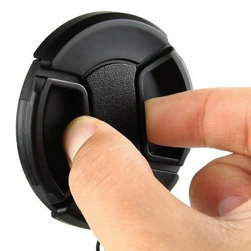 43mm 49mm 52mm 55mm 58mm 62mm 67mm Camera Lens Cap Cover For Canon Nikon Olypums Fuji 
