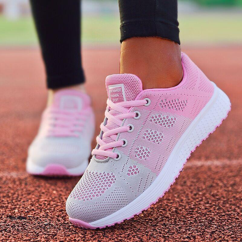Neue Ankunft Frauen Wohnungen Schuhe Schuhe Frau Lace Up Wohnungen Schuhe Casual Turnschuhe frauen Schuhe Weiche Zapatos Mujer Plus Größe