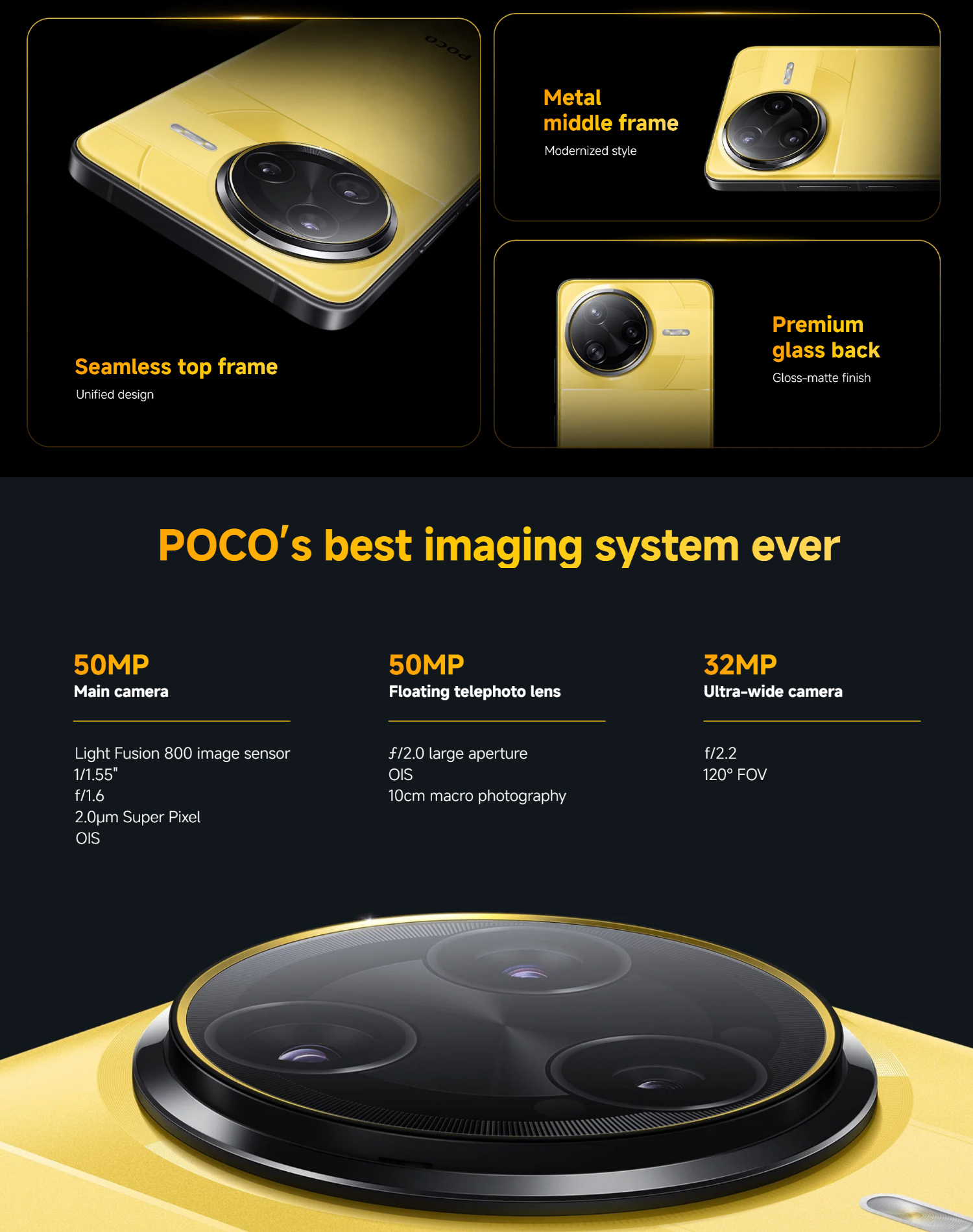 POCO F7 Ultra 5G NFC 12GB/256GB 16GB/512GB Global Version Cellphone without Charger All New World Primiere
