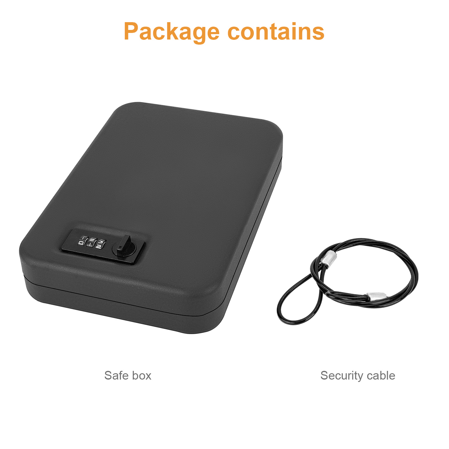 Dialing Wheel Password Gun Safes Box Weapon Case Pistol Safe Valuables Money Jewelry Storage Box Gunbox Security Pistol Safes