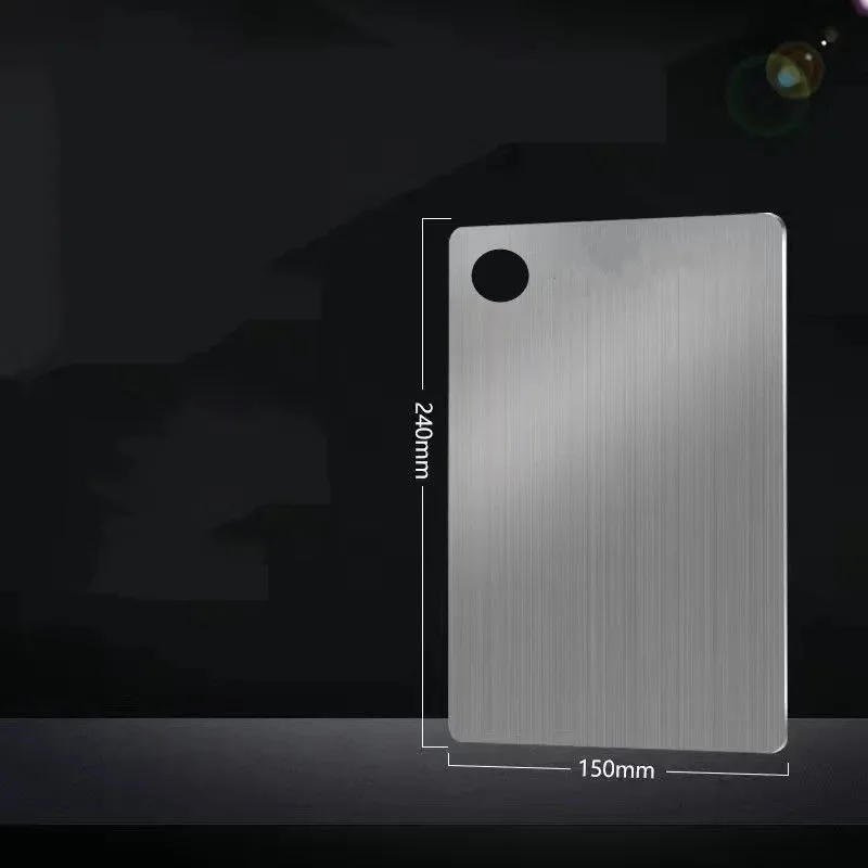 Zagęszczona deska do krojenia ze stali nierdzewnej Antybakteryjna, odporna na pleśń deska do krojenia warzyw owocowych Deska do wyrabiania ciasta