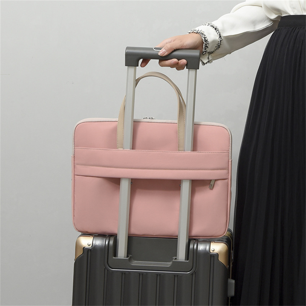 Laptop Bag Case 13.3 14 15.6 16 Inches Waterproof Notebook Bag For Macbook Air Pro 13 15 Computer Shoulder Handbag Briefcase Bag