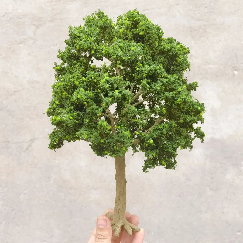 1pc 23-30cm Artifical Wire Trees Model Tree Architectural Model Material DIY Hand Crafted Tree Train Railway Sand Table Layout