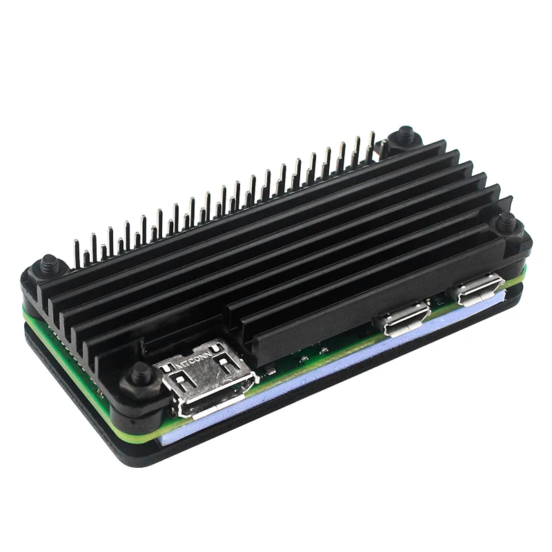 Raspberry Pi Zero 2 W Vỏ Nhôm Bọc Thép Vỏ Nhiệt Miếng Lót Tản Nhiệt Thụ Động Làm Mát Dành Cho Raspberry Pi Zero 2 W