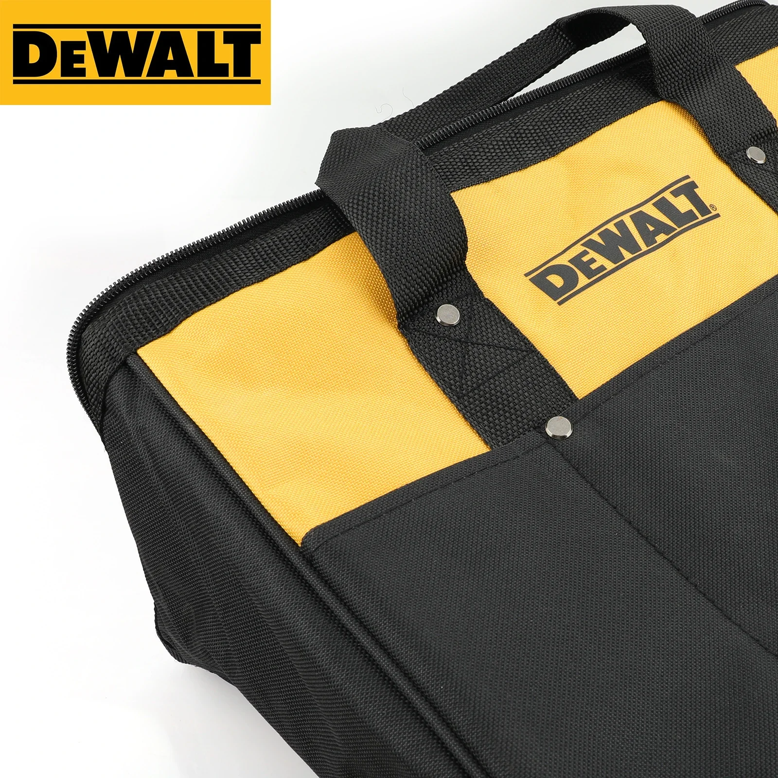 DEWALT kit de herramientas multifuncional, llave eléctrica, destornillador, accesorios de hardware de metal, herramienta de almacenamiento duradera, bolso