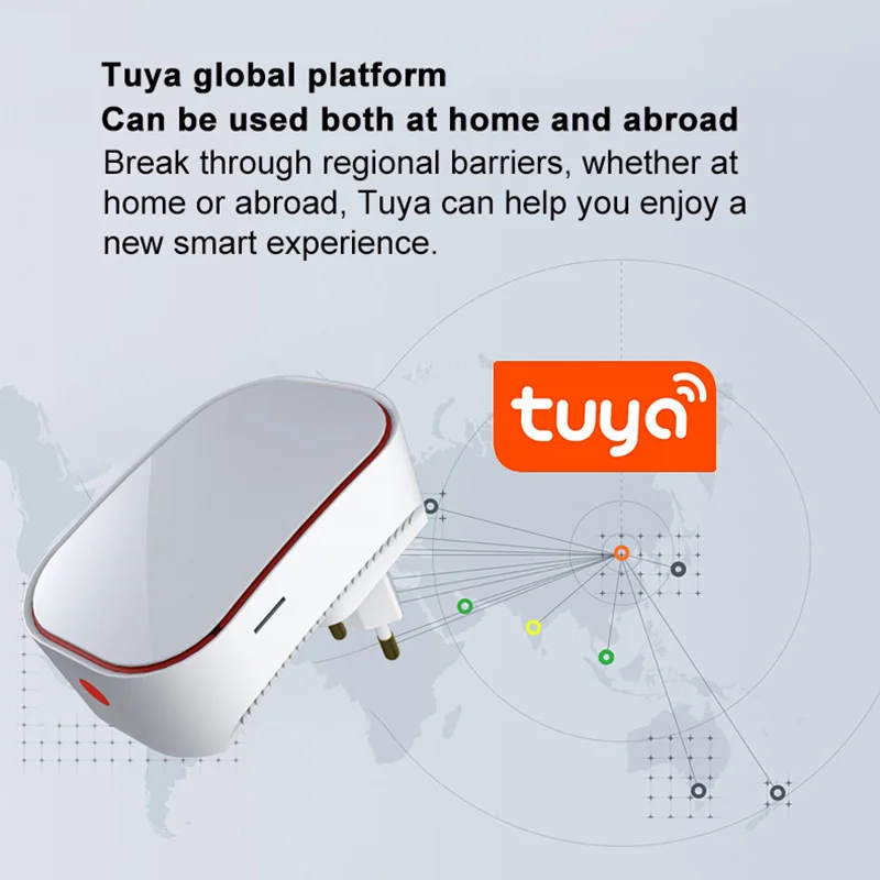 Tuya Zigbee 3.0 Bluetooth Ble Mesh Wifi Bezprzewodowa Bramka Hub Most Automatyka Zdalne Sterowanie Smart Life 220V Wtyczka EU/US/UK