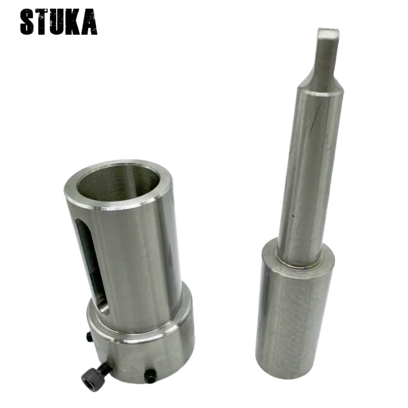 Telescopic Round Die Holder Tail Stock  Morse taper Fixed Sleeve For Tapping Machine  Lathe Milling External Screw Thread