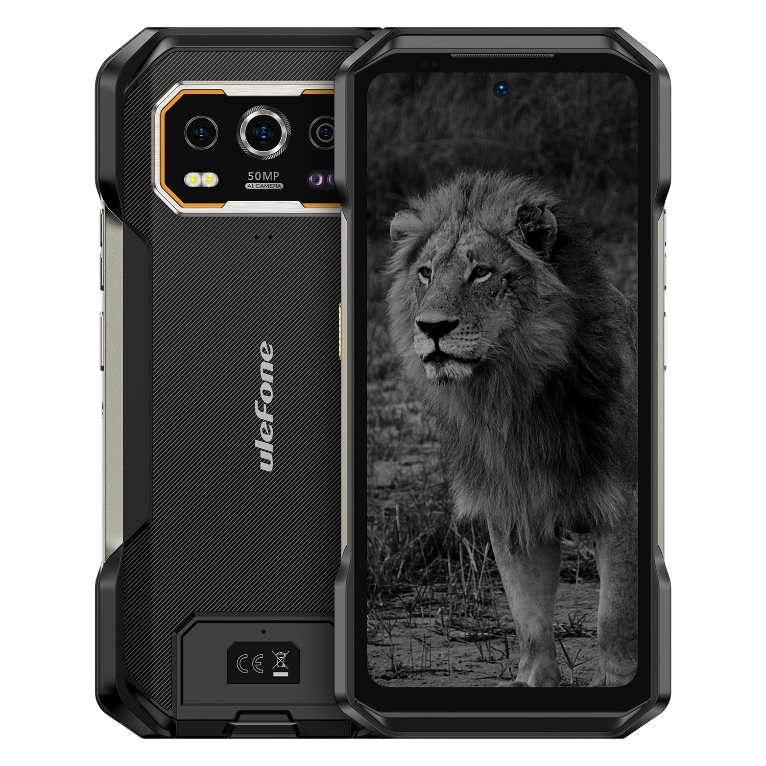 Ulefone Armor 27 Pro 5Gโทรศัพท์10600MAhสมาร์ทโฟน50MPกล้อง64MP Night Android 14สูงสุด24GB + 256GB NFCโทรศัพท์กันน้ํา