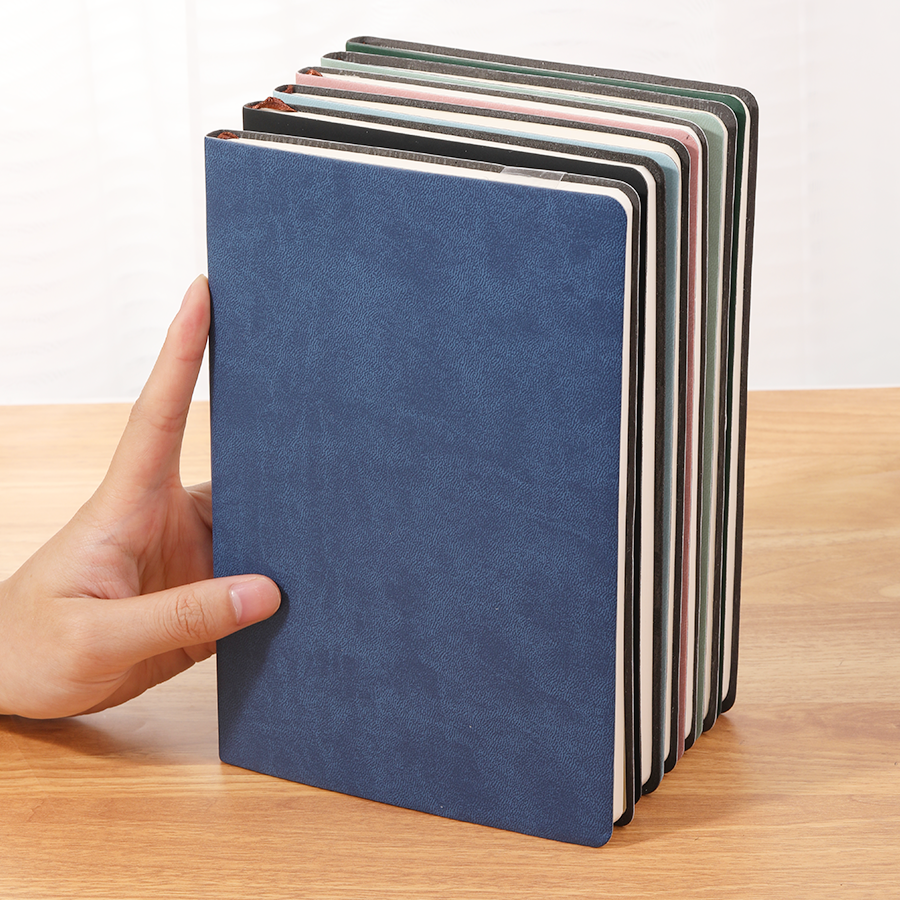 A5-Notizbuch aus weichem Leder – 120 Seiten, Büromaterial mit wasserdichtem Einband, angenehme Haptik, heiß verkaufter Artikel