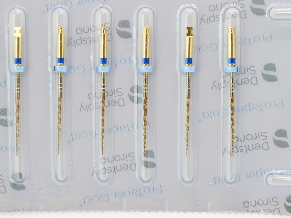 1PKS 歯科 Protaper ゴールドロータリー器具熱活性化柔軟なエンジンファイル根管ツール歯科材料