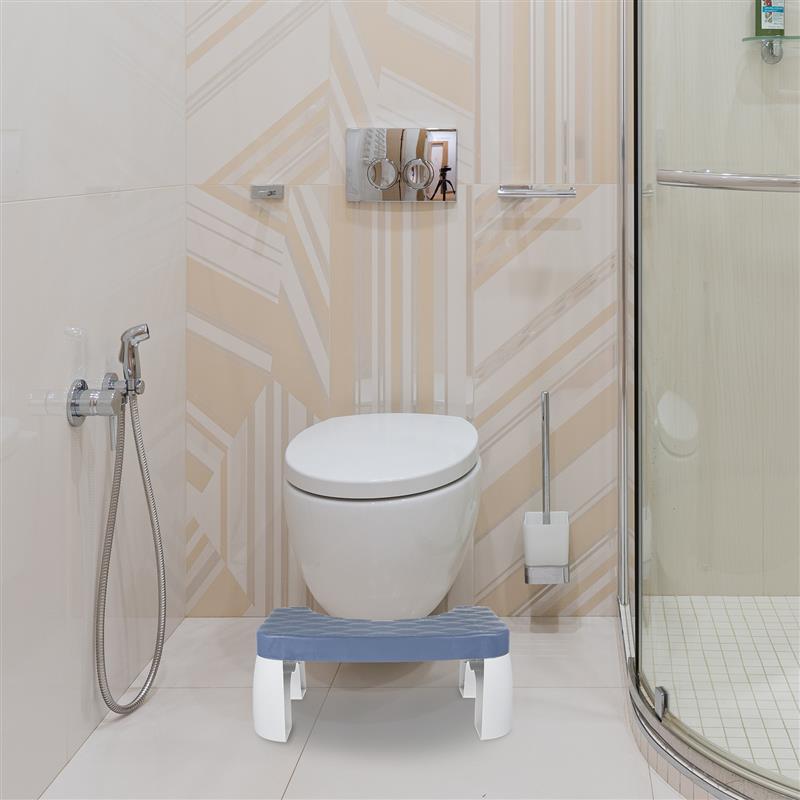 Pieghevole WC Sgabello Vasino Squat Aid Helper Antiscivolo Strumento rialzato Sedia per bambini Poggiapiedi Bagno Nuovo