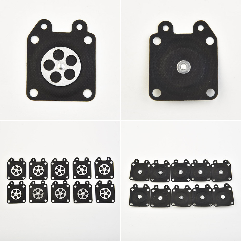 10 個チェーンソーキャブレター計量ダイヤフラム Walbro 95-526 95-526-9 95-526-9-8 キャブレター修理ツールキット