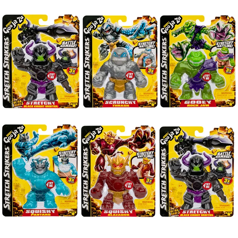 Goo jit zu armadura herói s11 crocodilo um dragão ardente tubarões modelo squeeze brinquedo ornamentos coleções presentes de aniversário das crianças