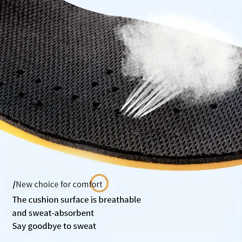 Palmilhas Invisíveis para Aumentar Altura, Absorção de Choque, Leve, Suave, Elástica, Respirável, 1 Par, 1,5-3,5 cm, 0,59-1,38in