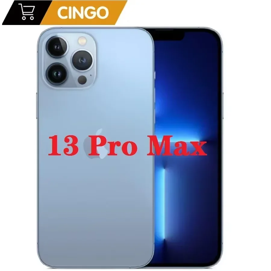 iPhone 13 Pro Max 128GB /256GB ROM A15 IOS Face ID NFC Original desbloqueado iphone 13 pro max5G teléfono celular