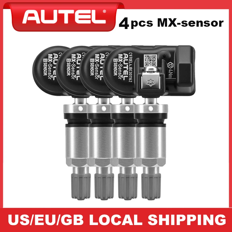 Programação universal de pneus Autel TPMS 315MHZ 433MHZ MX-Sensor Suporte Programação de pneus Autel TPMS Ferramenta de diagnóstico