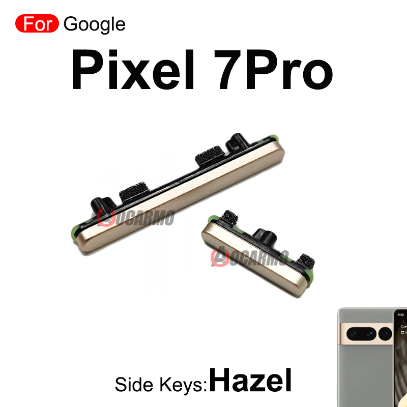 Ersatzteile für Google Pixel 7 7 Pro, seitliche Tastentasten, Strom-Lautstärketasten
