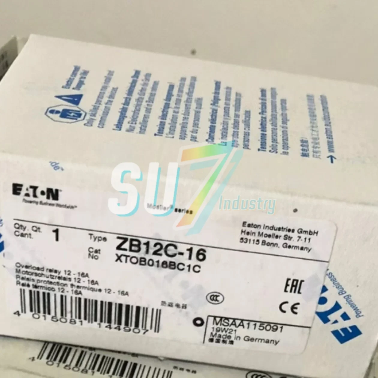 new original   ZB12C-1    ZB12C-1.6    Thermal Overload Relay