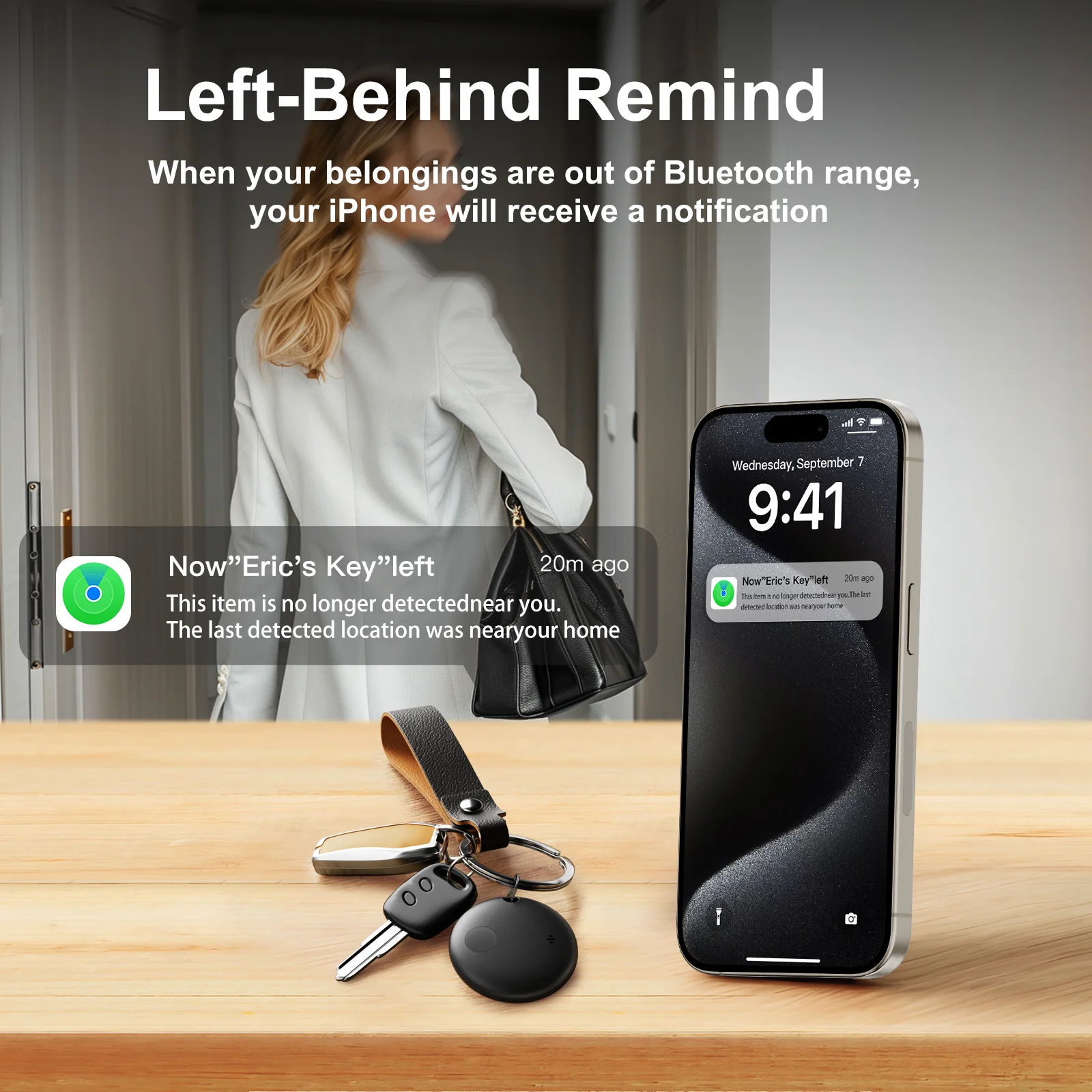 Mini urządzenie śledzące dla Apple Find My Key Smart Tracking iTag Child Finder Pet Car GPS Lost Smart Bluetooth Tracker IOS System