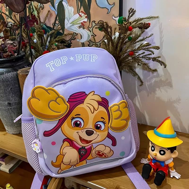PAW チームかわいい漫画スクールバッグキッズボーイズガールズスクールバッグ子供のギフト幼稚園スクールバッグスクールシーズン