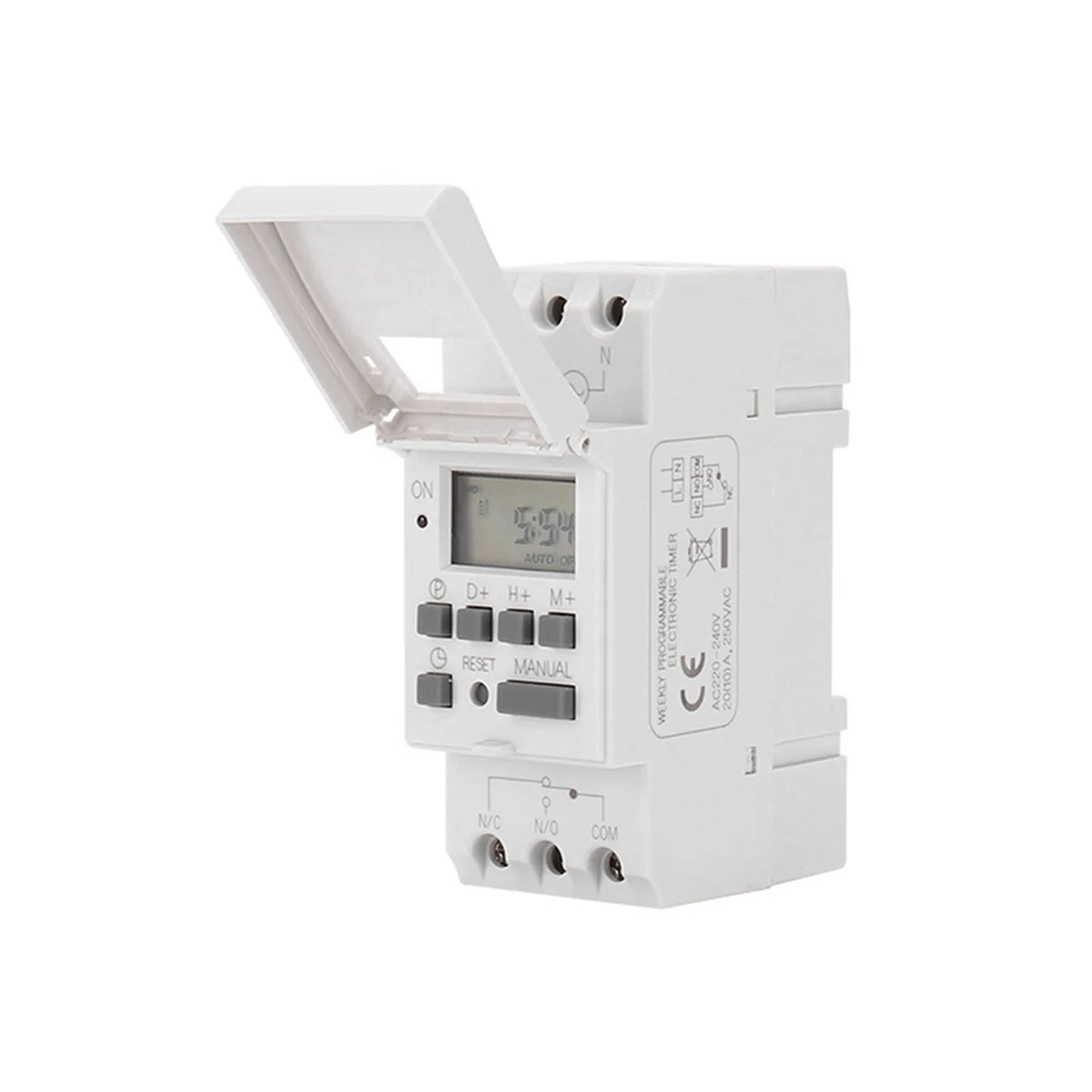 A72P Professional Timer Time Control SwitchATHC15 20A 30A การติดตั้งรางจับเวลาอัตโนมัติ