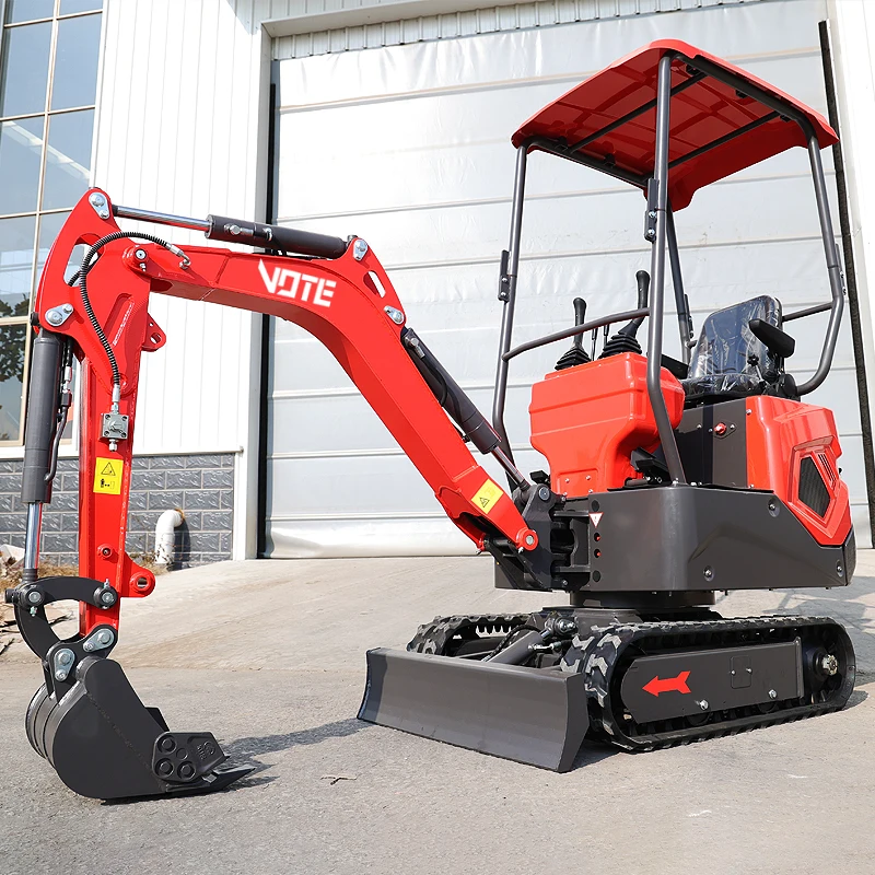 Free Shipping Mini Excavator 1.2 Ton Digger Recruitment Agent MiniPelle Mini Small Excavator Epa Kubota Engine Mini Excavators