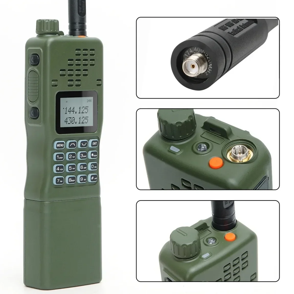 BAOFENG AR-152 15W Walkie Talkie Powerful CB Two way Radio 12000mAh Battery Tactial Long Range AN PRC-152 Dual Band Transceiver