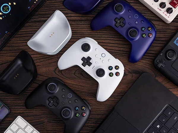 8BitDo Ultimate 2.4G Wireless / Ultimate 2, Hall / TMR Joystick Controller with Charging Dock for PC, Windows 10, 11, Android