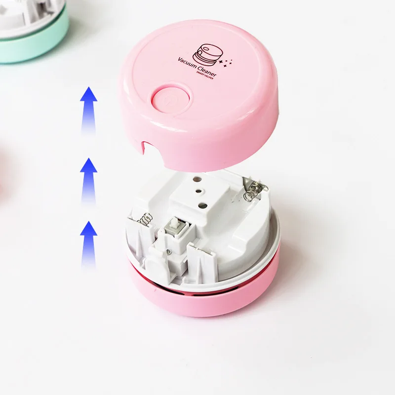 Mini aspirapolvere da tavolo portatile: esperto di pulizia silenzioso per scrivania da studio per studenti, regalo squisito per uso domestico e in ufficio