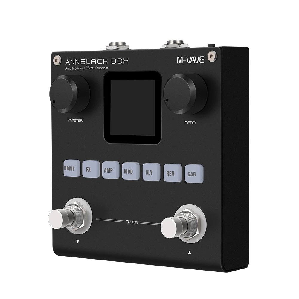 M-VAVE Blackbox Gitara / Bas AMP Modeler Multi Effects Processor Akumulator do gitary elektrycznej Bass