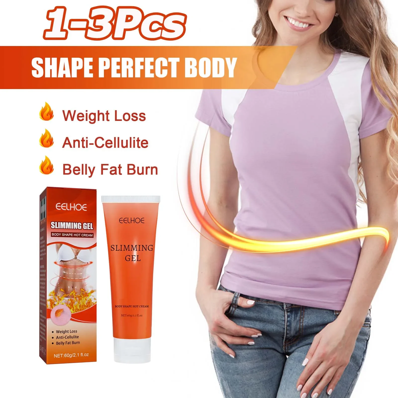 Gel adelgazante para esculpir el cuerpo, crema quemagrasas para hombres, 7 días, fuerte pérdida de peso, moldeador, cuidado de la salud, mujeres, vientre fino rápido, todo el cuerpo