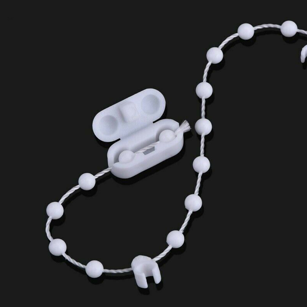 Conector de plástico para persianas enrollables, Conector de cadena de cortina, reemplazo de herramienta de repuesto, 10 unidades
