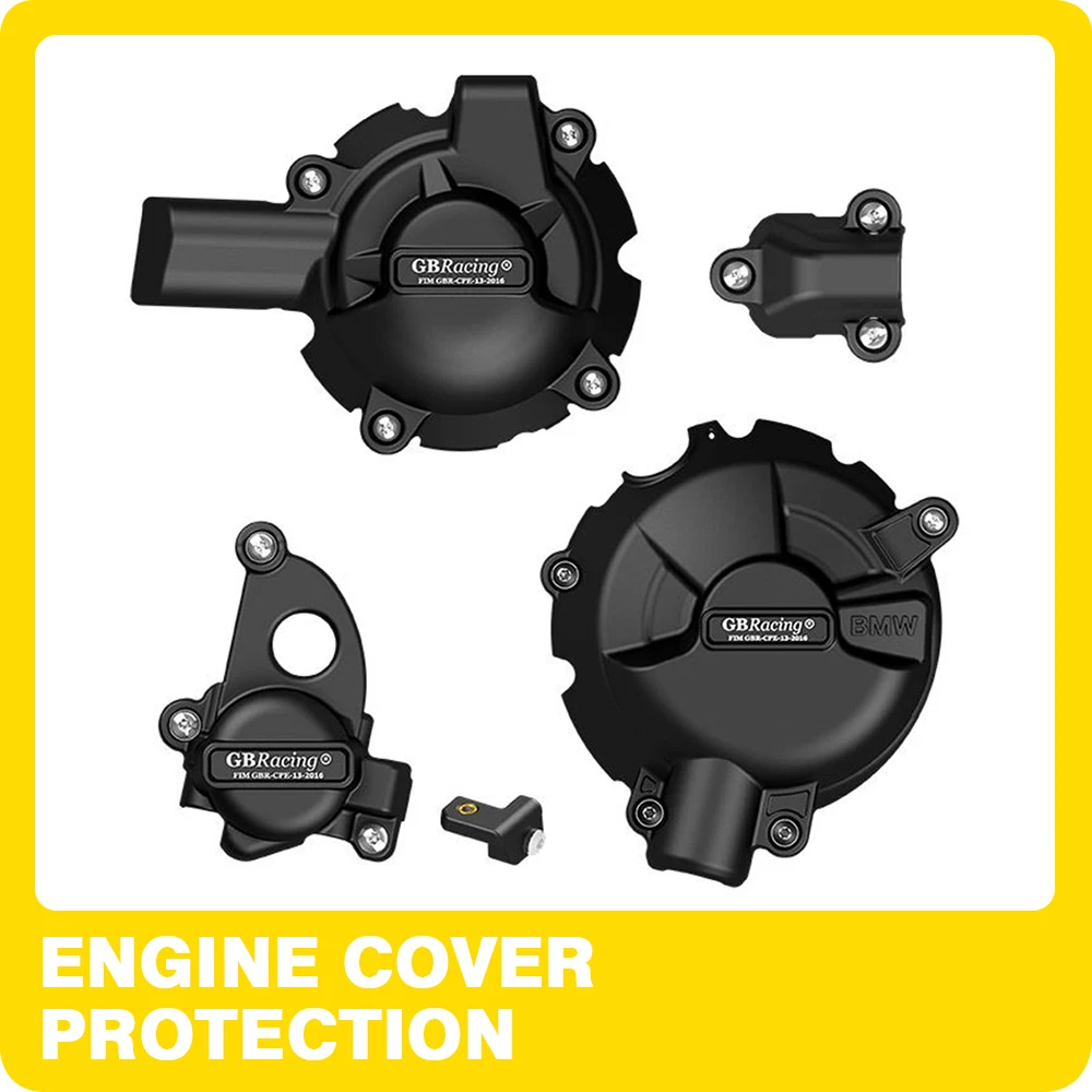 Capa protetora de caixa do motor para BMW, Acessórios para motocicletas, S1000RR 2024, 2019, 2020, 2021, 2022, 2023