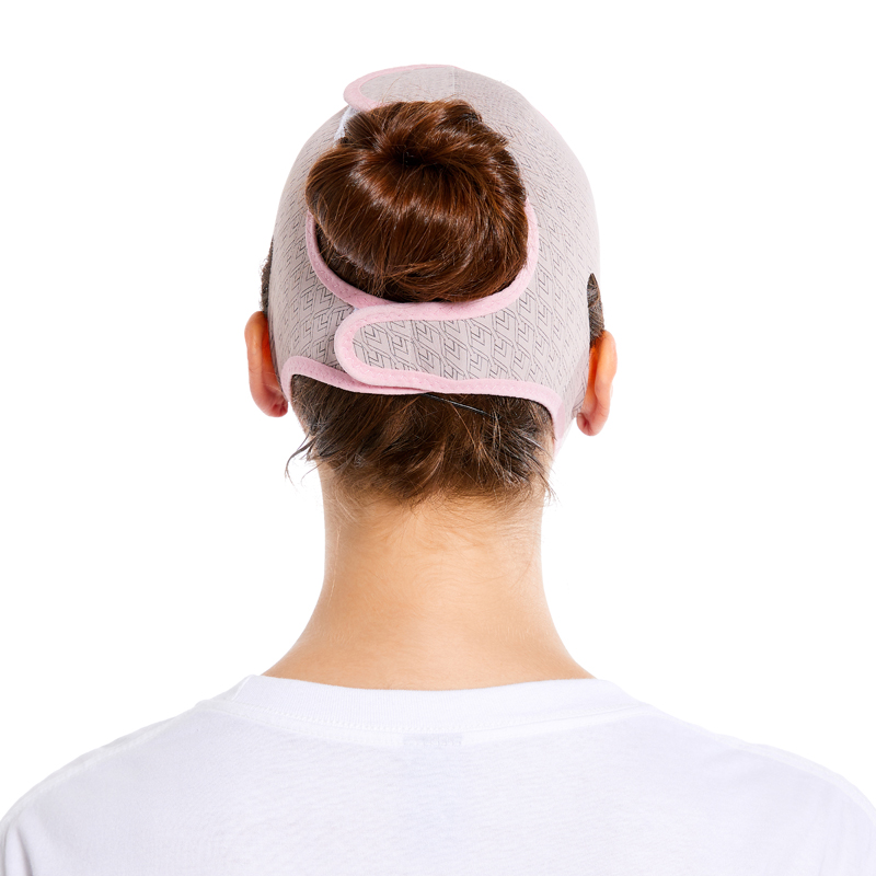 Maschera per il sonno per modellare il viso di bellezza, maschera per il mento per il sollevamento della linea a V, cinturino per il mento per il doppio mento per le donne, maschera per il sollevamento del mento e pietra Gua Sha