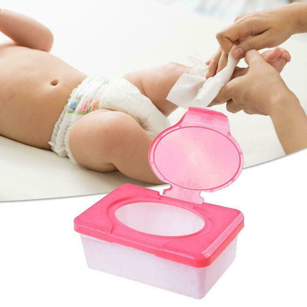 1PC Plastic Houder Container Servet Opslag Natte Tissue Box Thuis Tissue Paper Case Babydoekjes