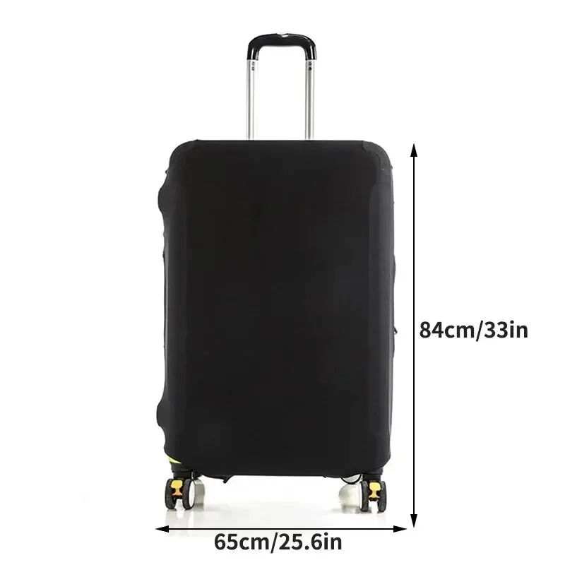 Capa de proteção de bagagem espessada à prova de poeira, capa de bagagem de haste de viagem, tecido elástico alto